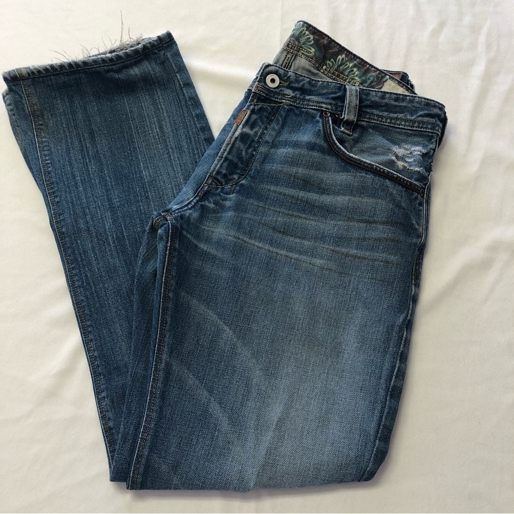 DIESEL Industry Koffha Medium Wash Distressed Jeans